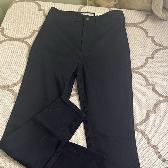 Everlane The Way High Skinny Jeans High Stretch Organic Cotton Black Jeans - Picture 13 of 17